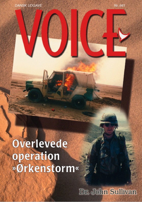 Front Page of Danish VOICE 981