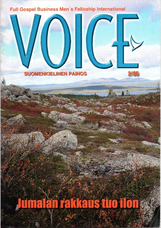 Front Page of Finnish VOICE 2005-2