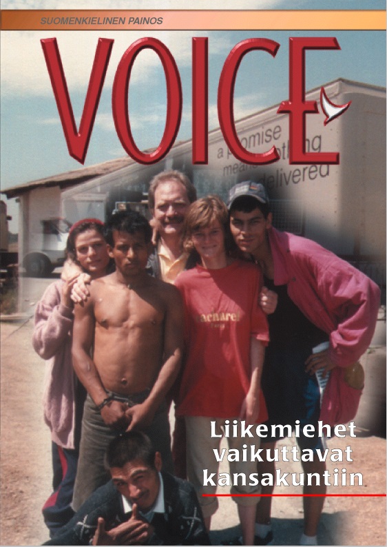 Front Page of Finnish VOICE 993
