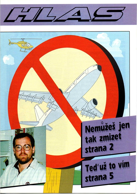 Front Page of Czech VOICE 954