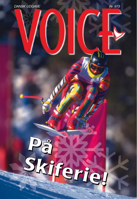 Front Page of Danish VOICE 973