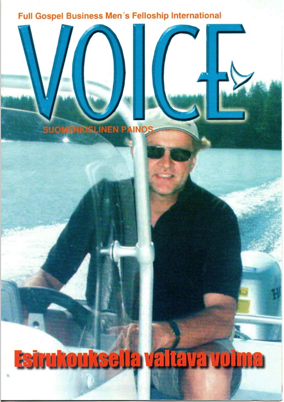 Front Page of Finnish VOICE 2005-1