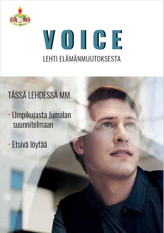 Front Page of Finnish VOICE 2018-1
