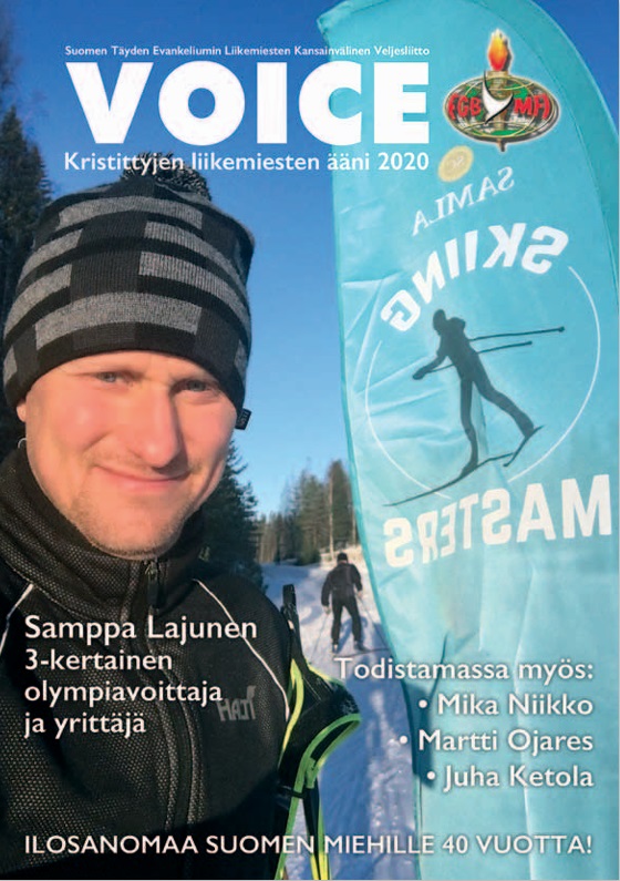 Front Page of Finnish VOICE 2020-1