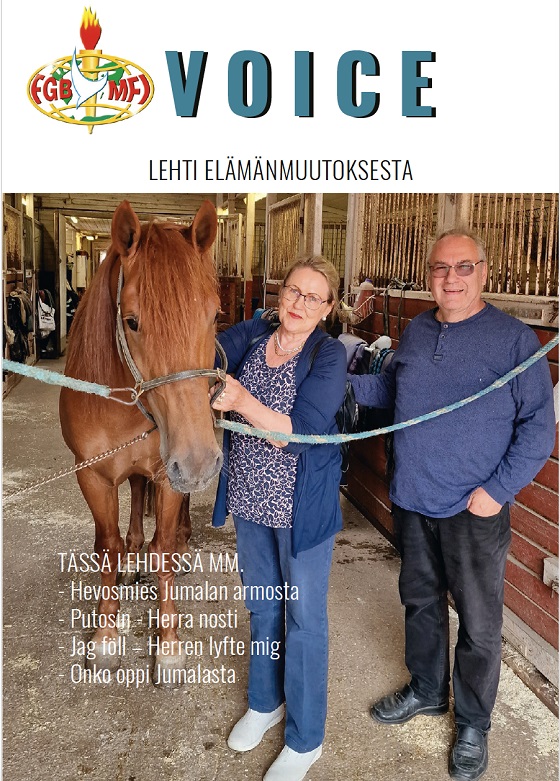 Front Page of Finnish VOICE 2025-1