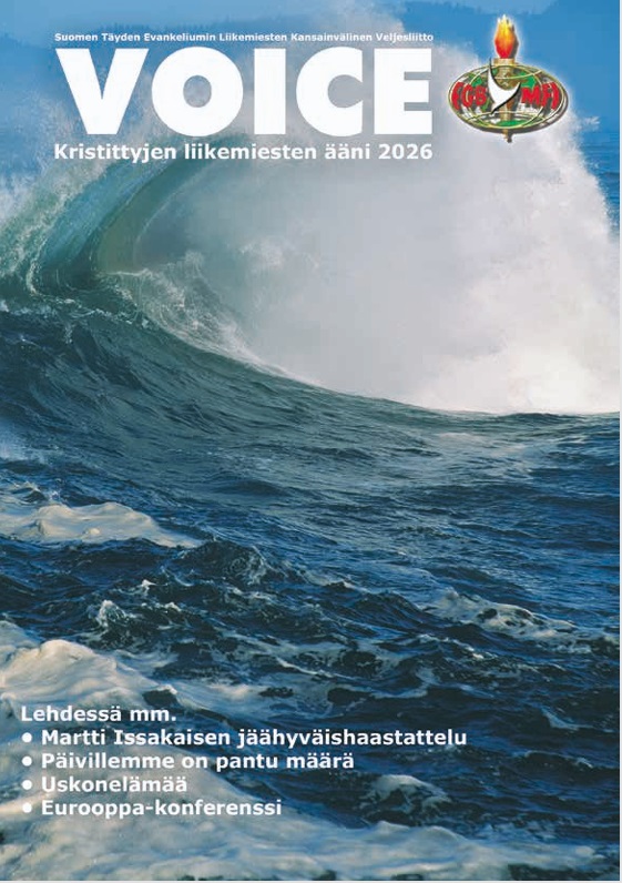 Front Page of Finnish VOICE 2026-1