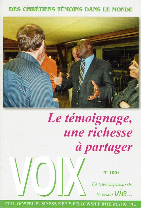 Front Page of French VOICE 1004