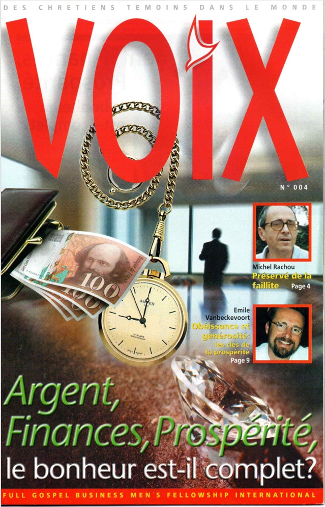 Front Page of French VOICE 4/2000