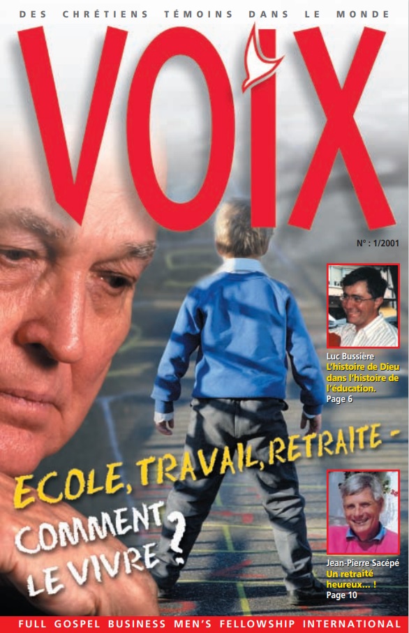 Front Page of French VOICE 1/2001