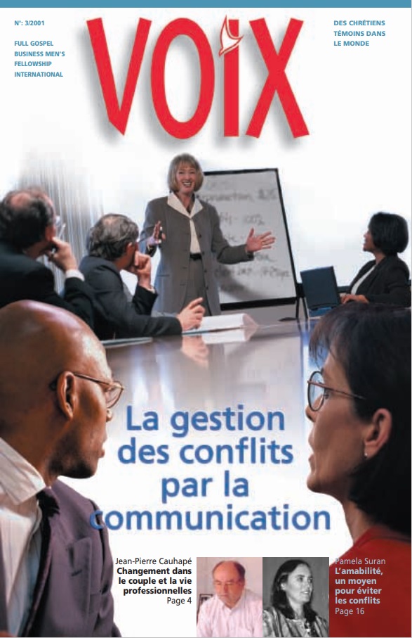Front Page of French VOICE 3/2001