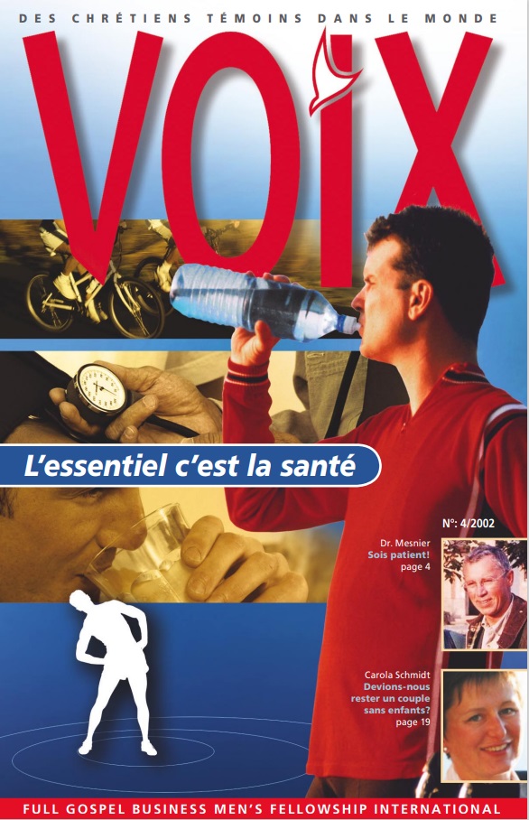 Front Page of French VOICE 4/2002