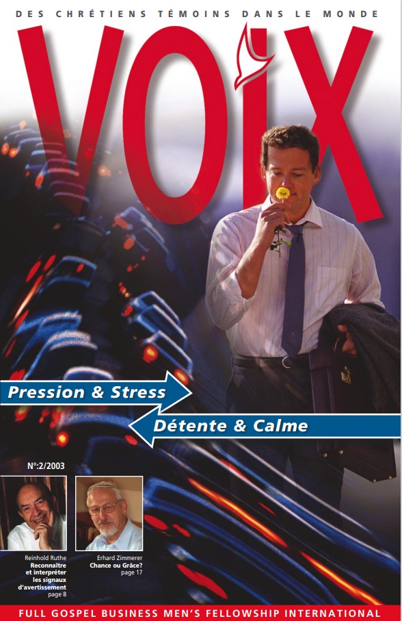 Front Page of French VOICE 2/2003