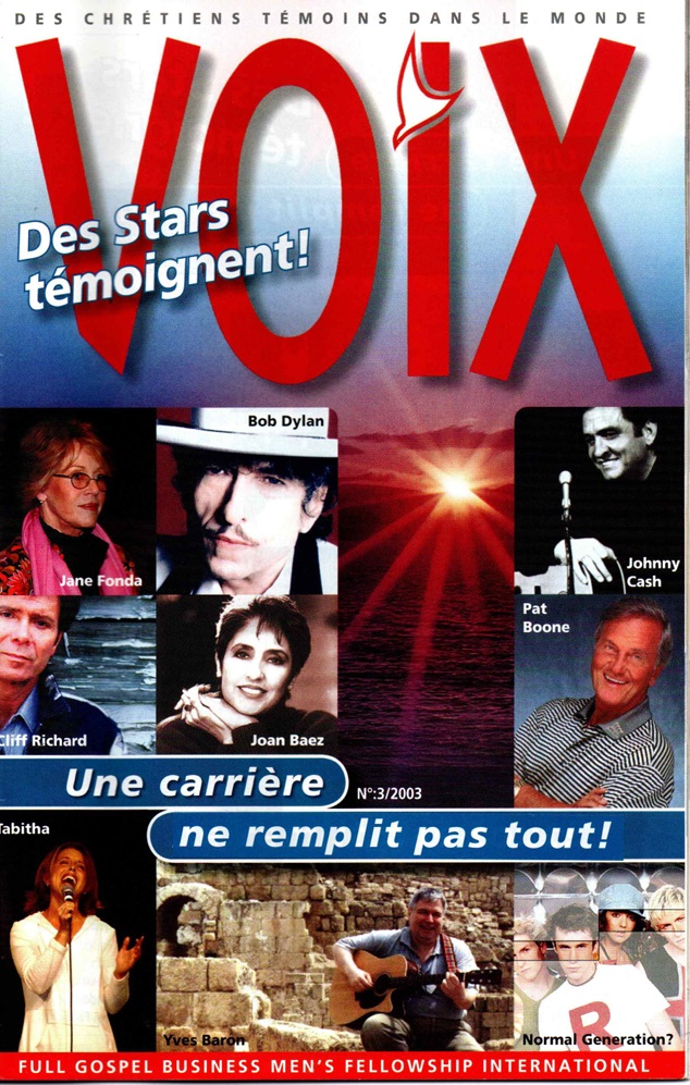 Front Page of French VOICE 3/2003