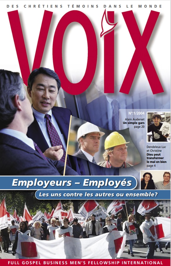 Front Page of French VOICE 1/2004