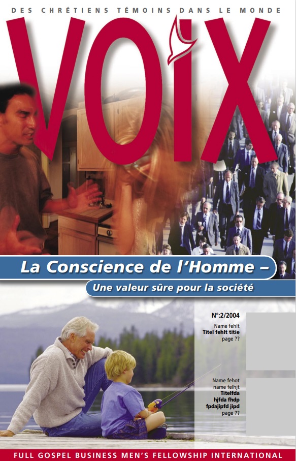 Front Page of French VOICE 2/2004