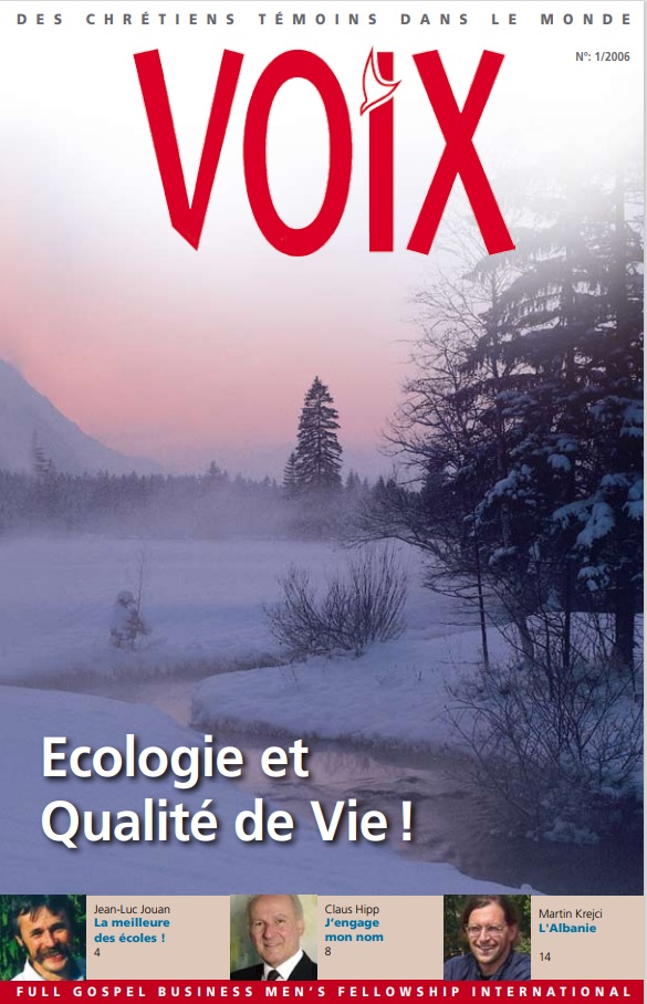 Front Page of French VOICE 1/2006