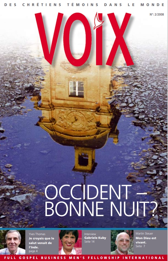 Front Page of French VOICE 2/2008