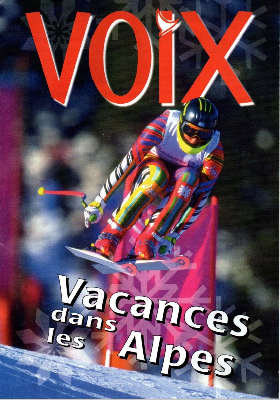 Front Page of French VOICE 973