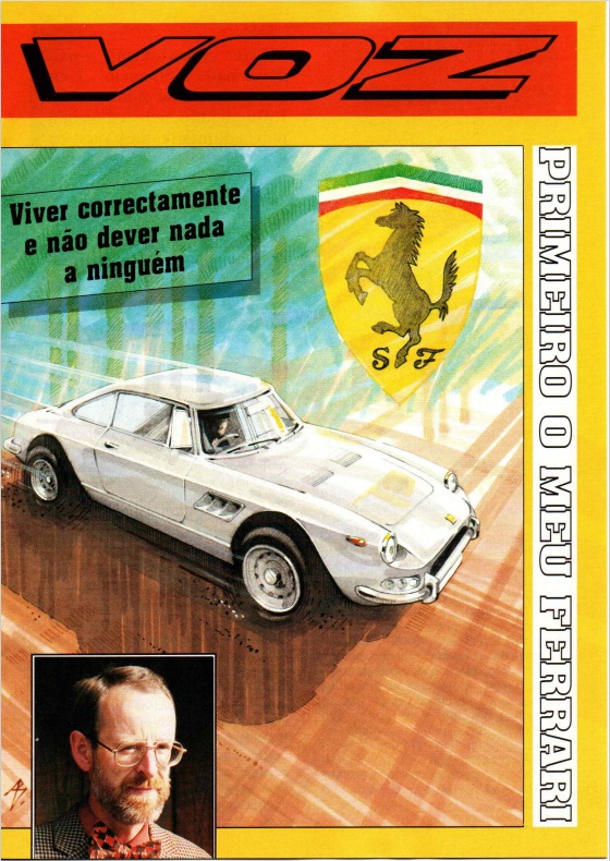 Front Page of Portuguese VOICE 912