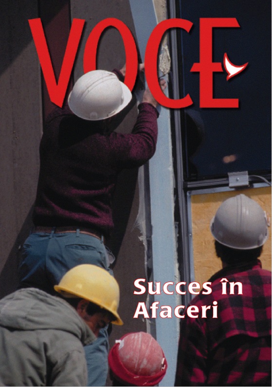 Front Page of Romanian VOICE 976